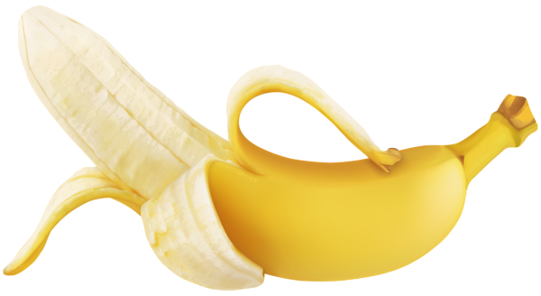 Image pelée de banane