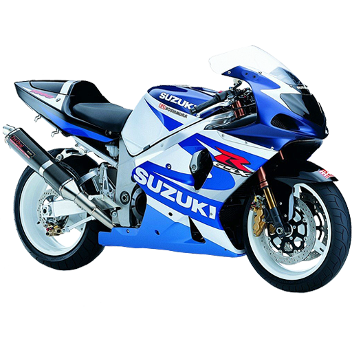 Moto bleue