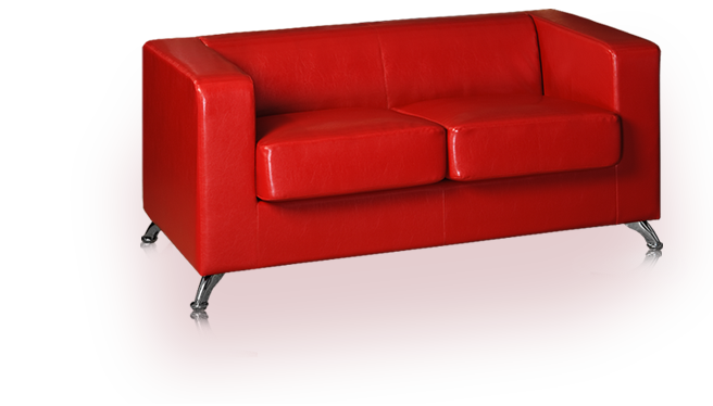 Canapé rouge